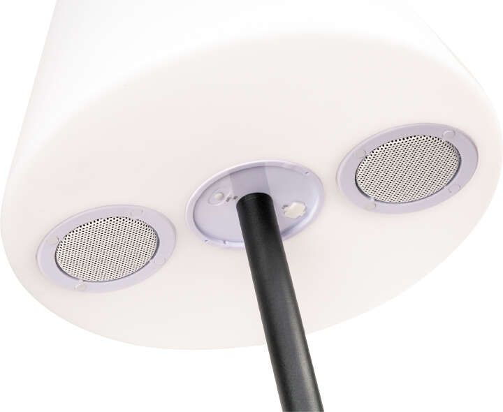 Solar-Stehlampe mit Lautsprecher